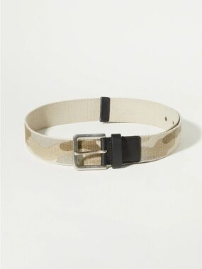 NWT Lucky Brand Men's Camo Webbed Belt Size 32
